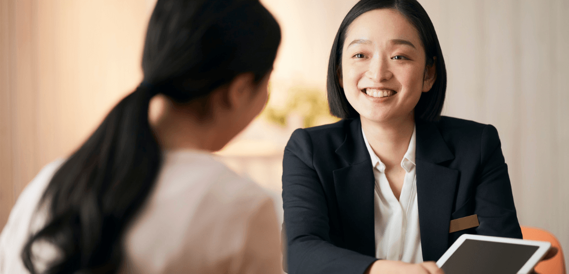 進学専門カウンセラーと相談